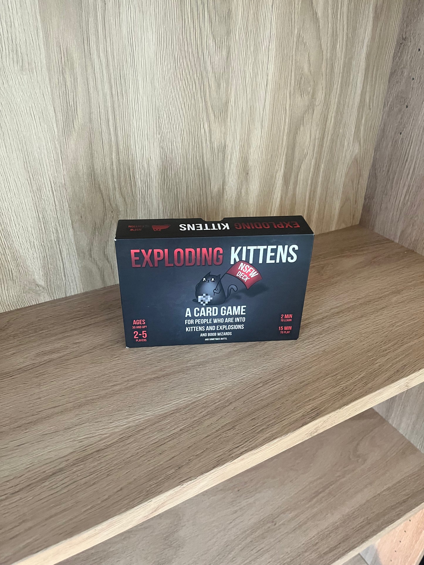 Exploding Kittens NSFW Edition (USED)