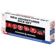 D&D New Adventurer Set Red Dice