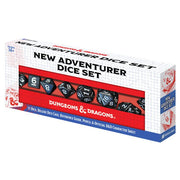 D&D New Adventurer Set Black Dice